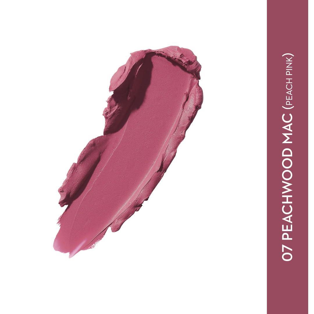 SUGAR MATTE ATTACK TRANSFERPROOF LIPSTICK 07 PEACHWOOD MAC