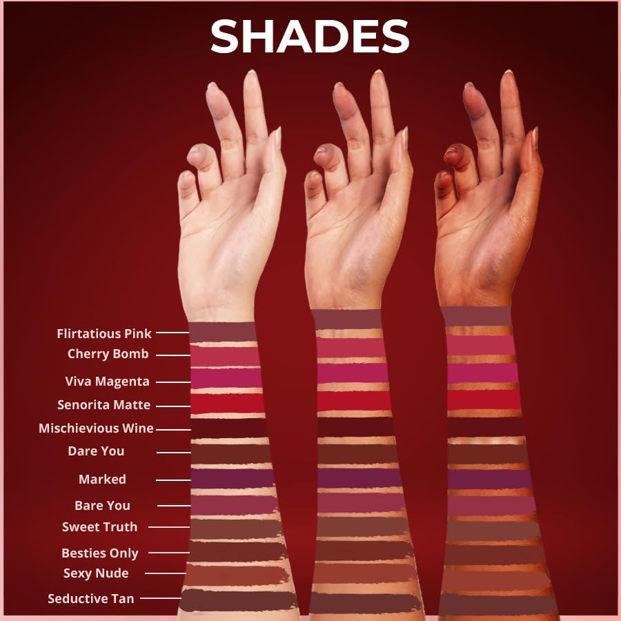 COLORBAR VEGAN MATTE LIPSTICK REFILL 002 MISCHIEVOUS WINE 4.2G