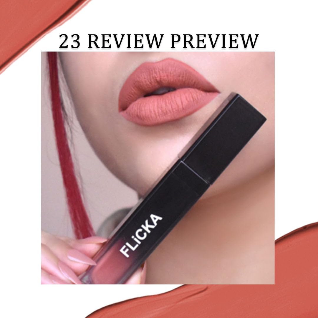 FLICKA SET AND ATTACK LIQUID LIPSTICK 23 REVIEW