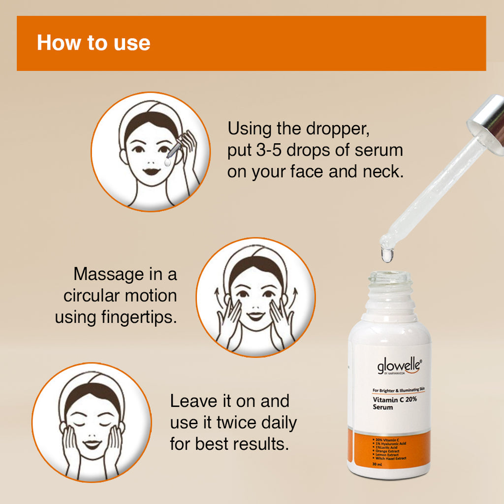 आर्यनवेद विटामिन सी 2% फेस सीरम 30ML