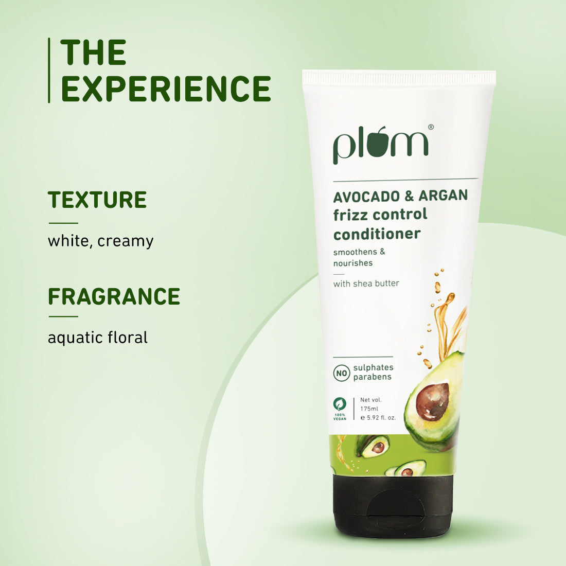 PLUM AVOCADO & ARGAN FRIZZ CONTROL CONDITIONER 175G