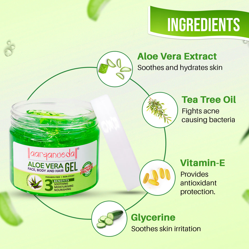 ARYANVEDA ALOE VERA GEL 400G
