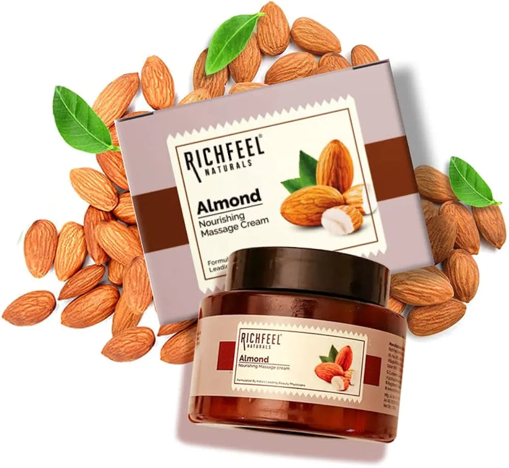 RICHFEEL ALMOND NOURISHING MASSAGE CREAM 100G