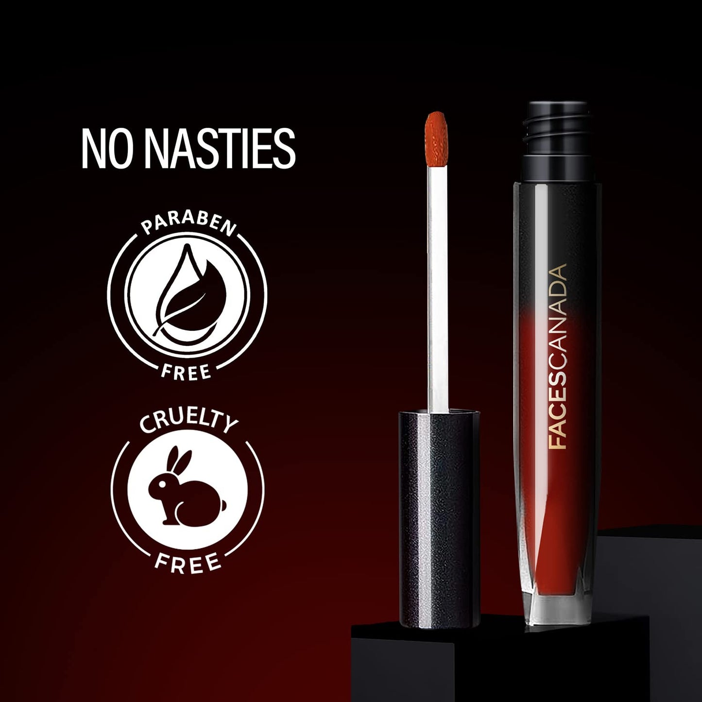FACES COMFY SILK LIQUID LIP COLOR 09 ACHIEVER RED (CC5231) 3ML