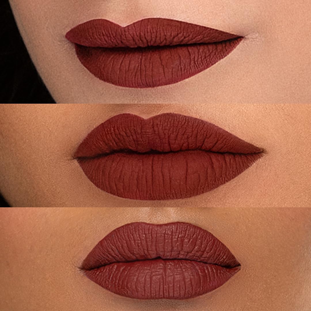 SUGAR SMUDGE ME NOT LIQUID LIPSTICK 21 AUBERGINE QUEEN