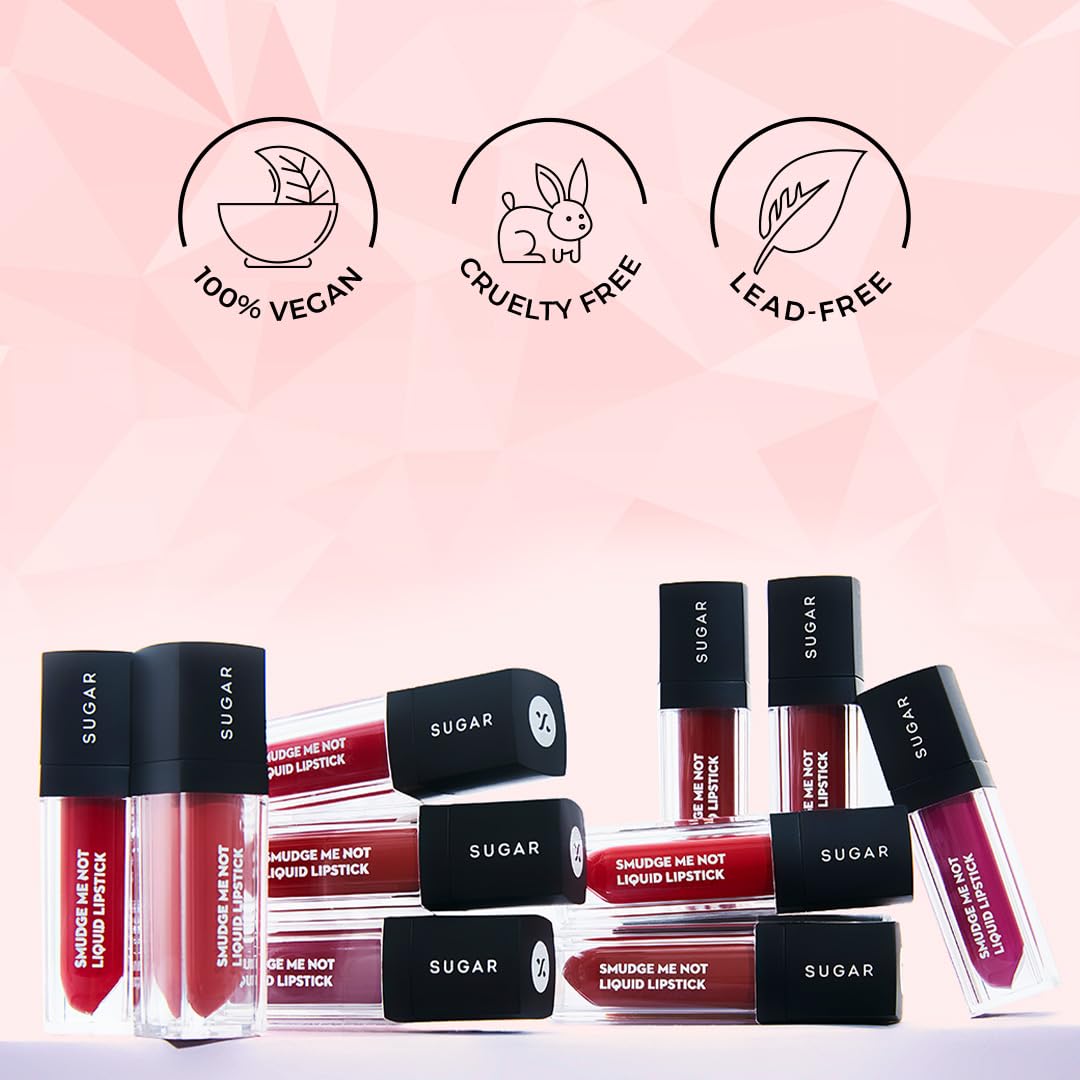 SUGAR SMUDGE ME NOT LIQUID LIPSTICK 52 MODERN AUBURN