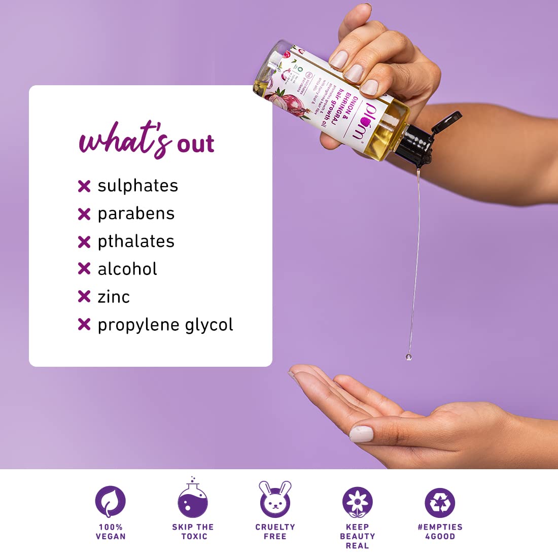 PLUM HAIR OIL ONON 100ML