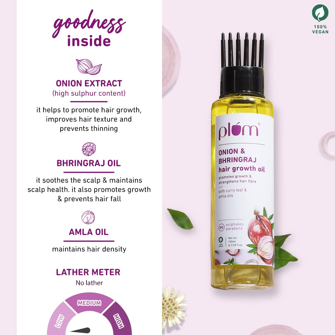 PLUM HAIR OIL ONON 100ML