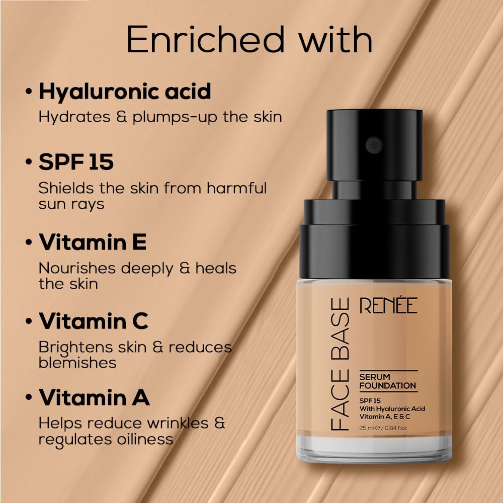 RENEE FACE BASE SERUM FOUNDATION ICONIC