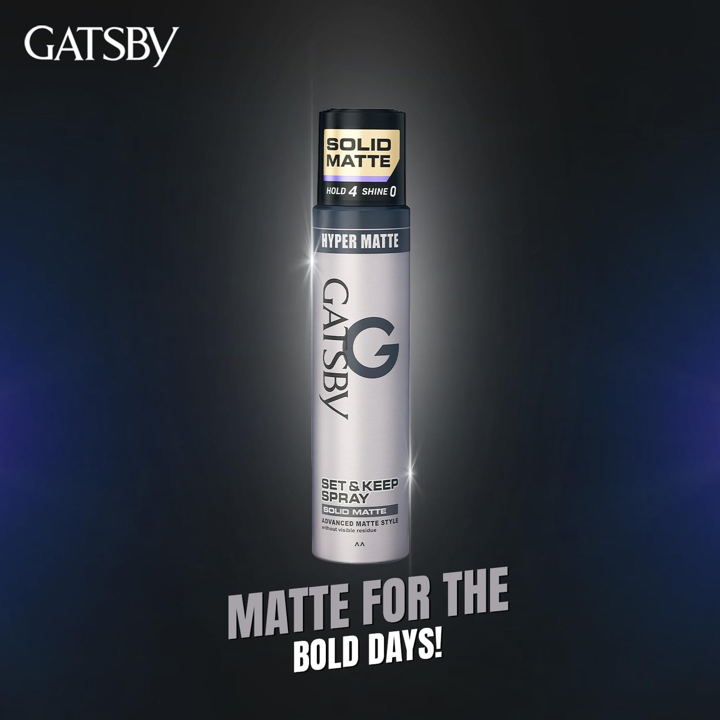 GATSBY HAIR SPRAY SOLID MATTE 250ML