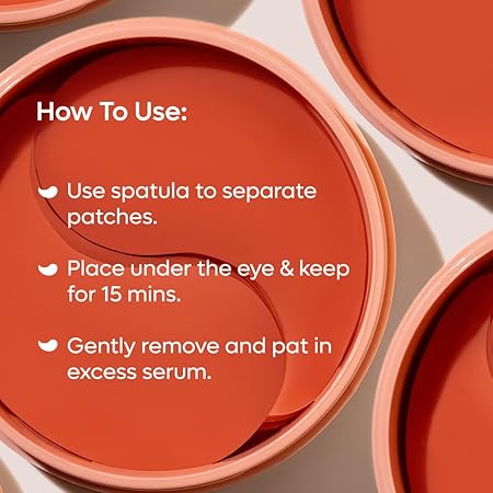 MCAFFEINE 4% NIACINAMIDE HYDROGEL UNDER EYE PATCHES 15 PAIRS