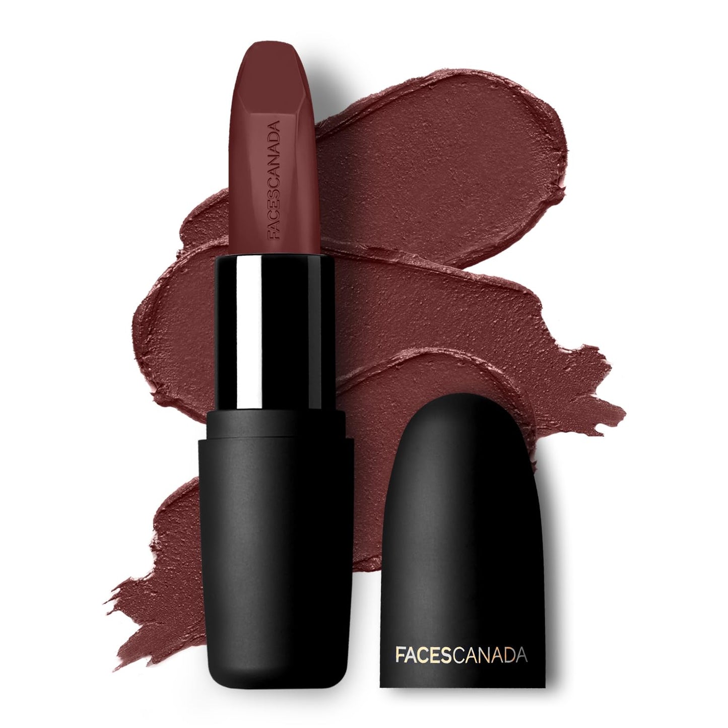 FACES WEIGHTLESS MATTE FINISH LIPSTICK 25 BROWN ASHES 4 G (CC5830)