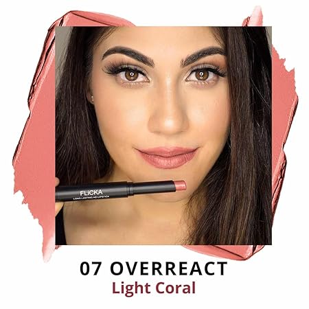 फ्लिका लिपस्टिक हाई ड्रामा 07 ओवररिएक्ट
