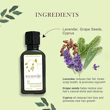 RICHFEEL AROMA OIL FOR DANDRUFF 100ML