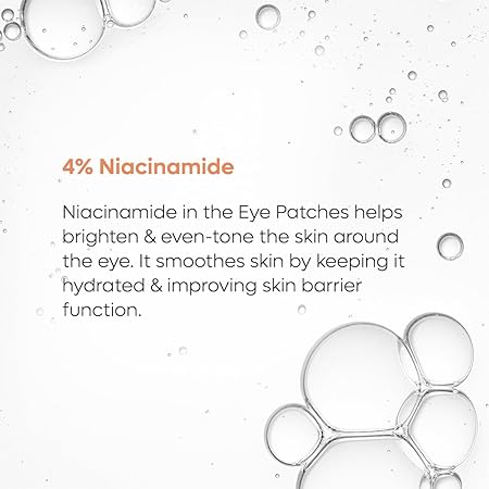 MCAFFEINE 4% NIACINAMIDE HYDROGEL UNDER EYE PATCHES 15 PAIRS