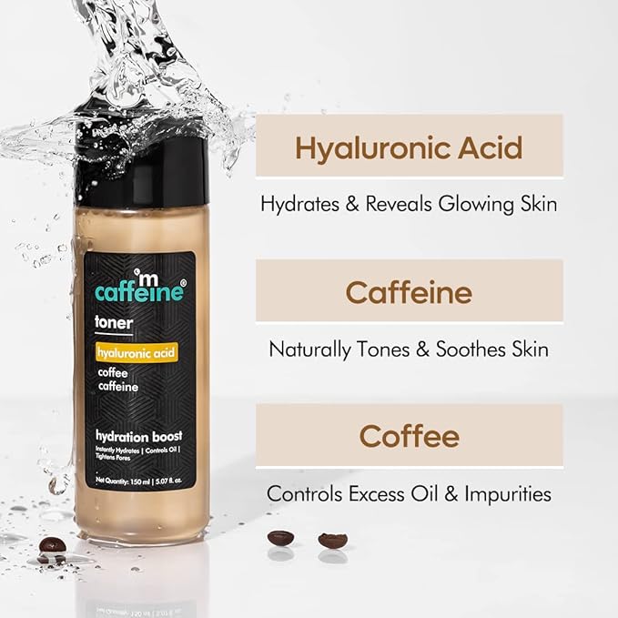 MCAFFEINE TONER HYALURONIC ACID 150ML