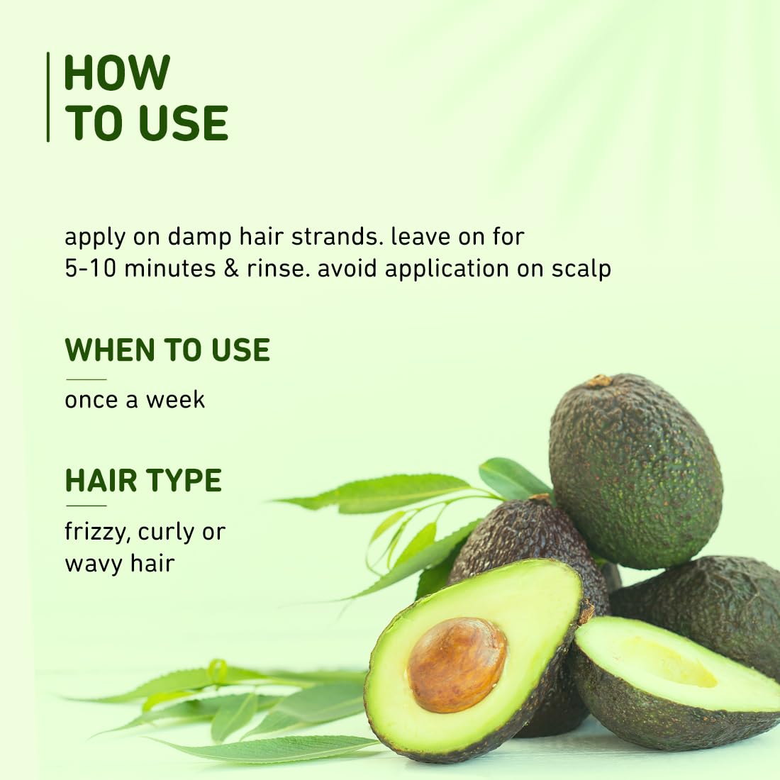 PLUM AVOCADO NOURISHUP HAIR MASK 250G