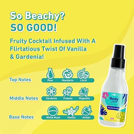 प्लम बॉडी मिस्ट हवाईयन रूंबा 100ML