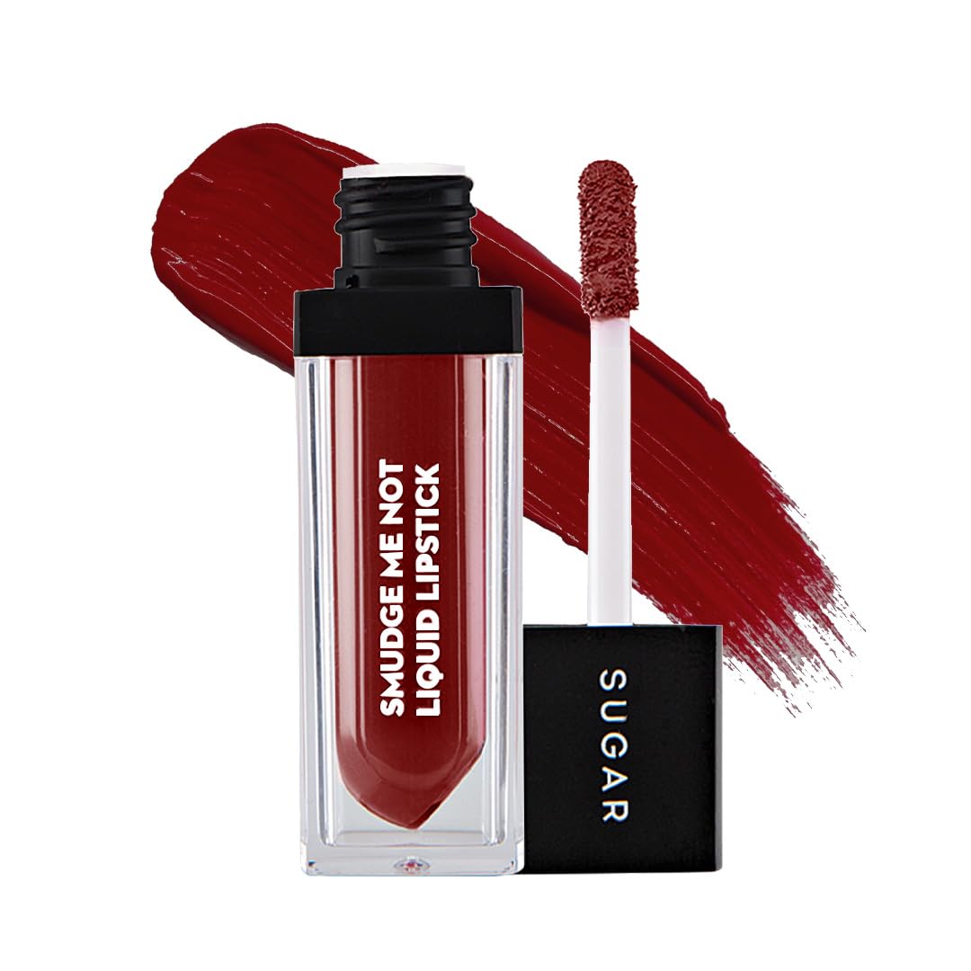SUGAR SMUDGE ME NOT LIQUID LIPSTICK 21 AUBERGINE QUEEN