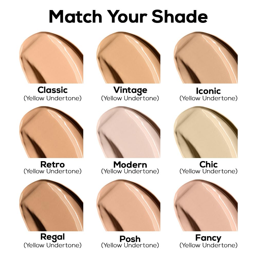 RENEE FACE BASE SERUM FOUNDATION ICONIC