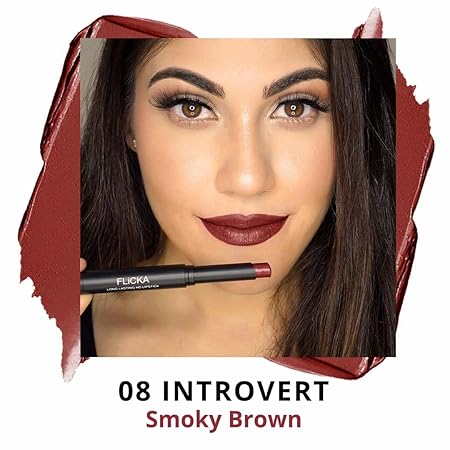 फ्लिका लिपस्टिक हाई ड्रामा 08 अंतर्मुखी