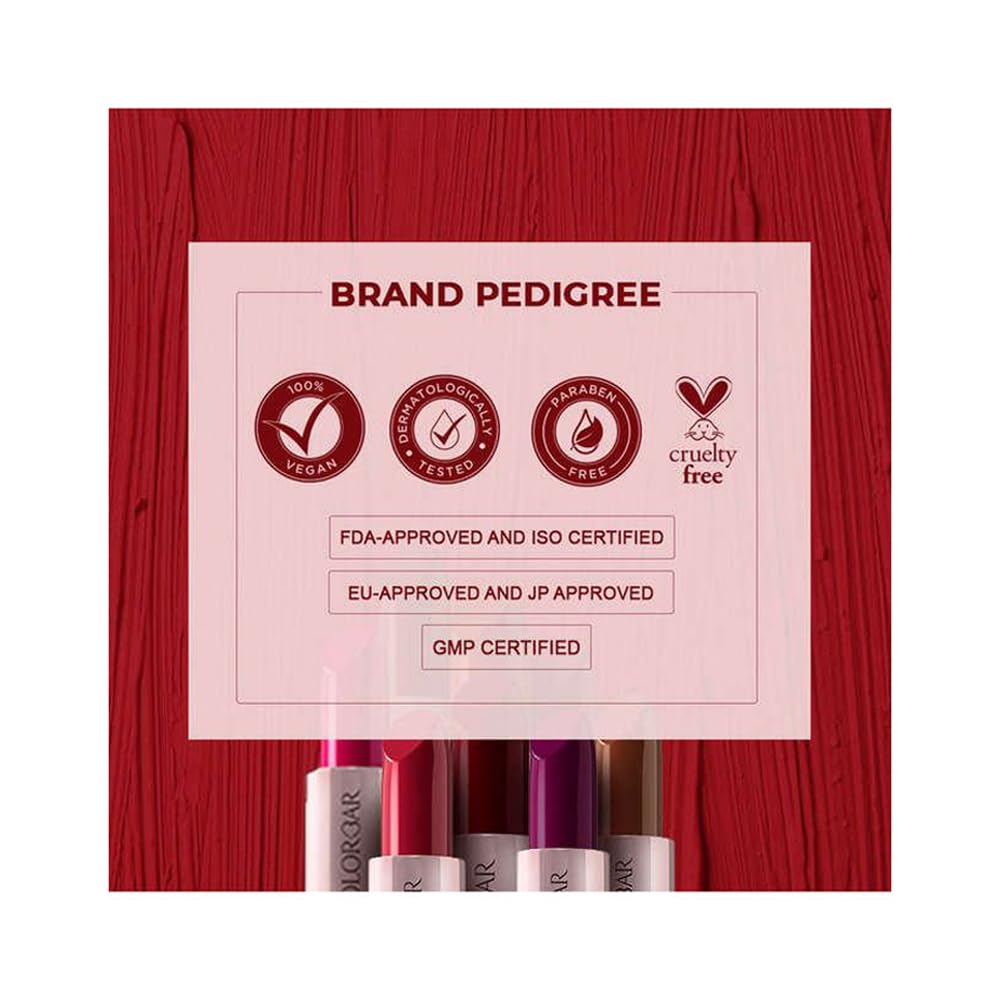 COLORBAR VEGAN MATTE LIPSTICK 002 MISCHIEVOUS WINE 4.2G