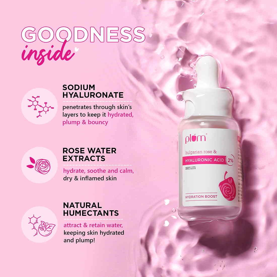 प्लम सीरम बल्गेरियाई गुलाब 15ML