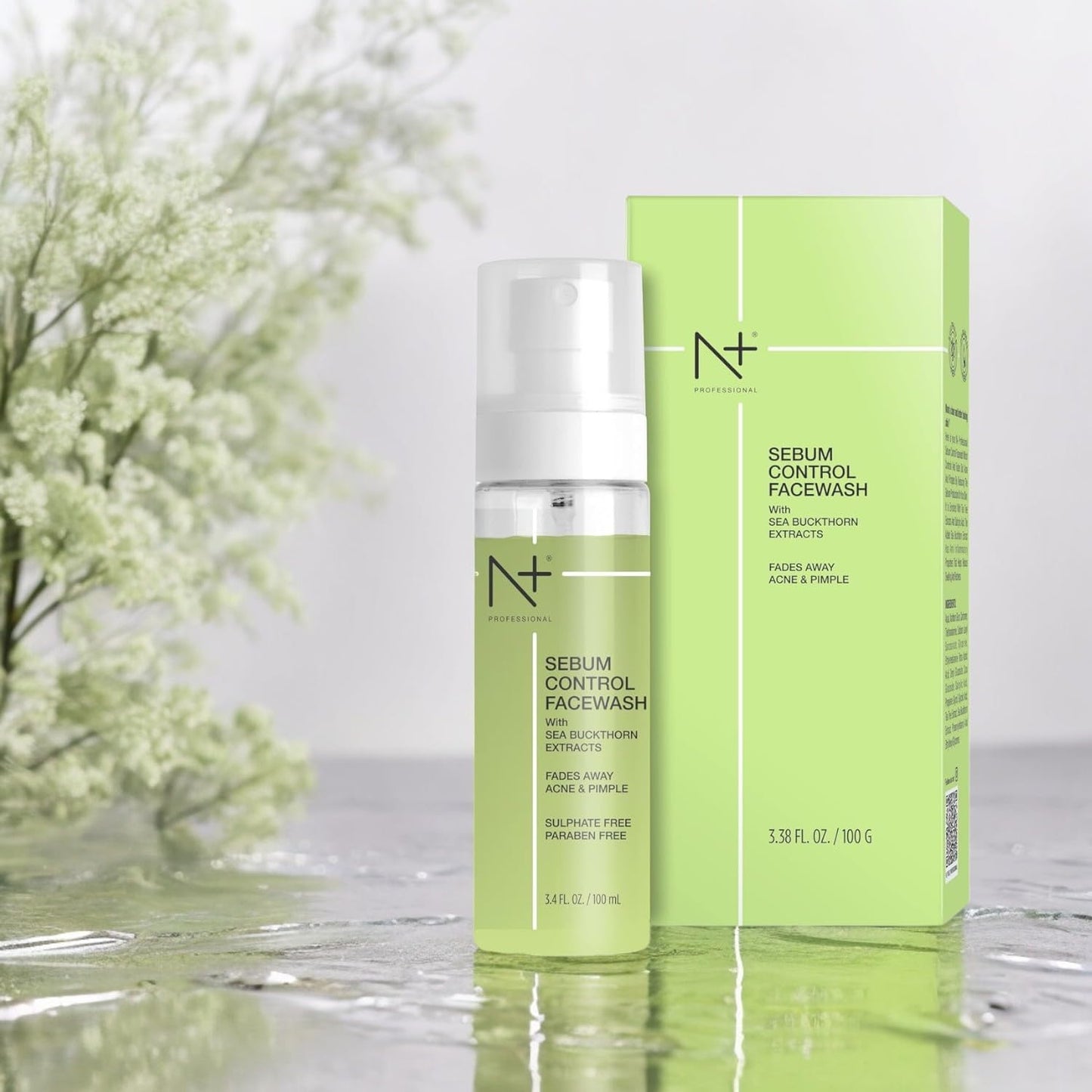 NANDINI N PLUS SEBUM CONTROL FACE WASH 100ML