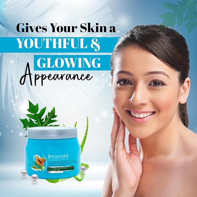 ARYANVEDA ALOEVERA & PAPAYA SCRUB 400G