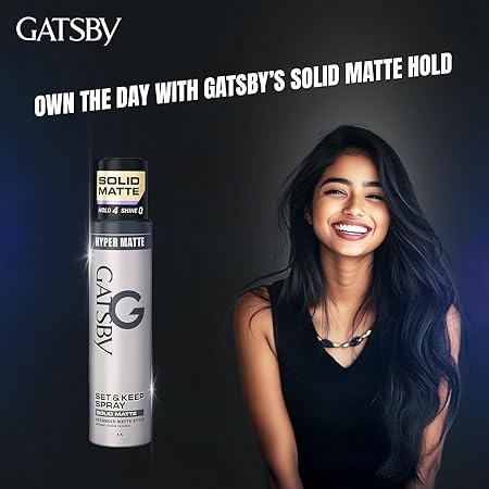 GATSBY HAIR SPRAY SOLID MATTE 250ML