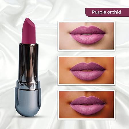 LENPHOR LIPSTICK VELVET 05 PURPLE ORCHID