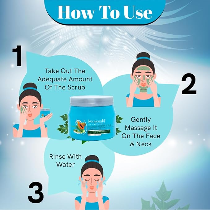 ARYANVEDA ALOEVERA & PAPAYA SCRUB 400G
