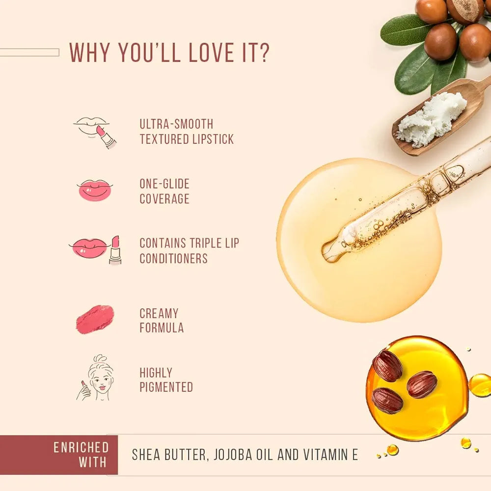 LOTUS MAKEUP ECOSTAY BUTTER MATTE LIP COLOR BM15