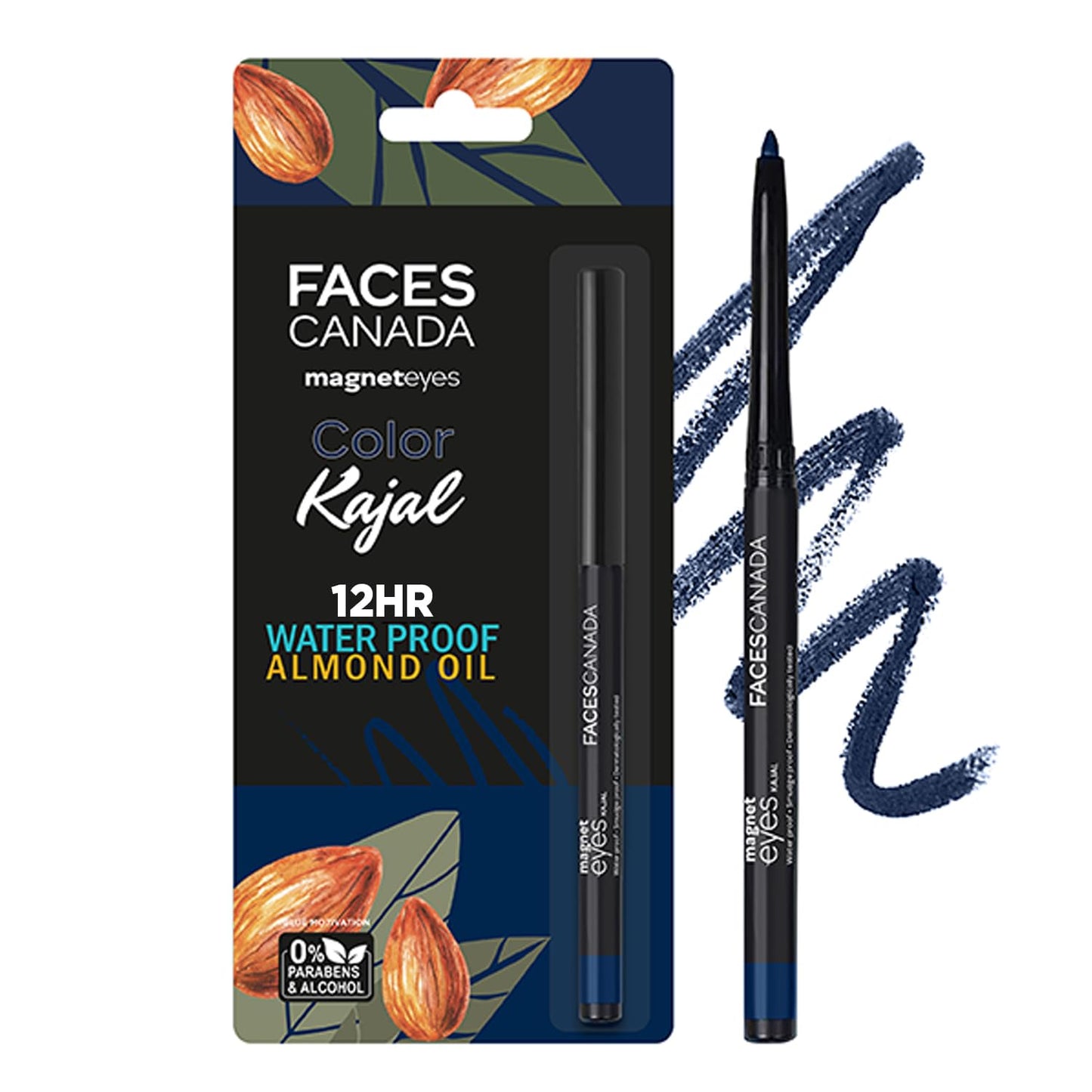 FACES MAGNETEYES COLOR KAJAL 01 BLUE MOTIVATION 0.30G