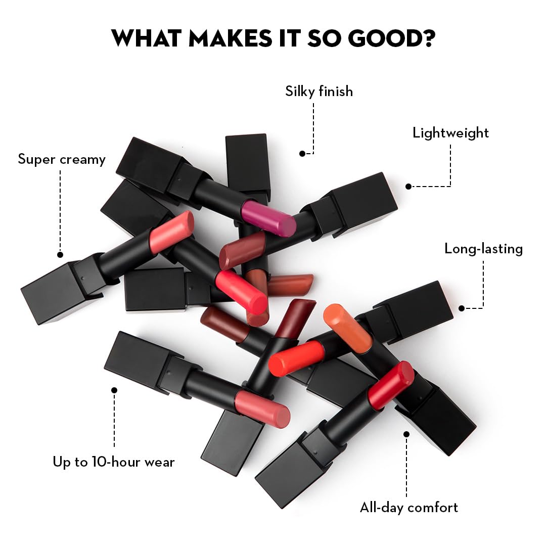 SUGAR NOTHING ELSE MATTER LONGWEAR LIPSTICK 13 ROSE JOB