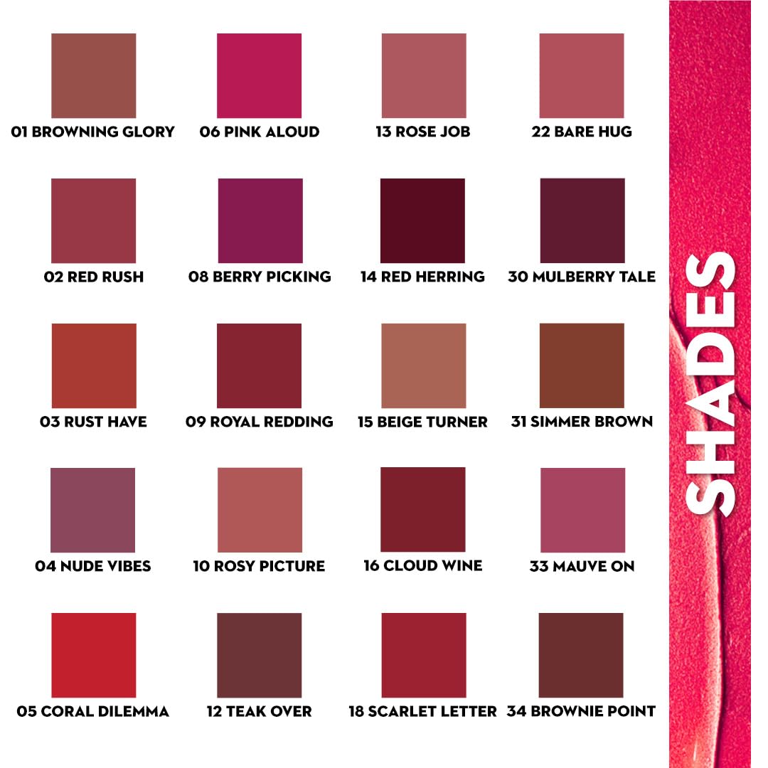 SUGAR NOTHING ELSE MATTER LONGWEAR LIPSTICK 18 SCARLET LETTER