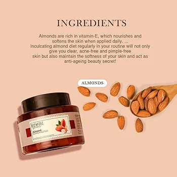 RICHFEEL ALMOND NOURISHING MASSAGE CREAM 100G