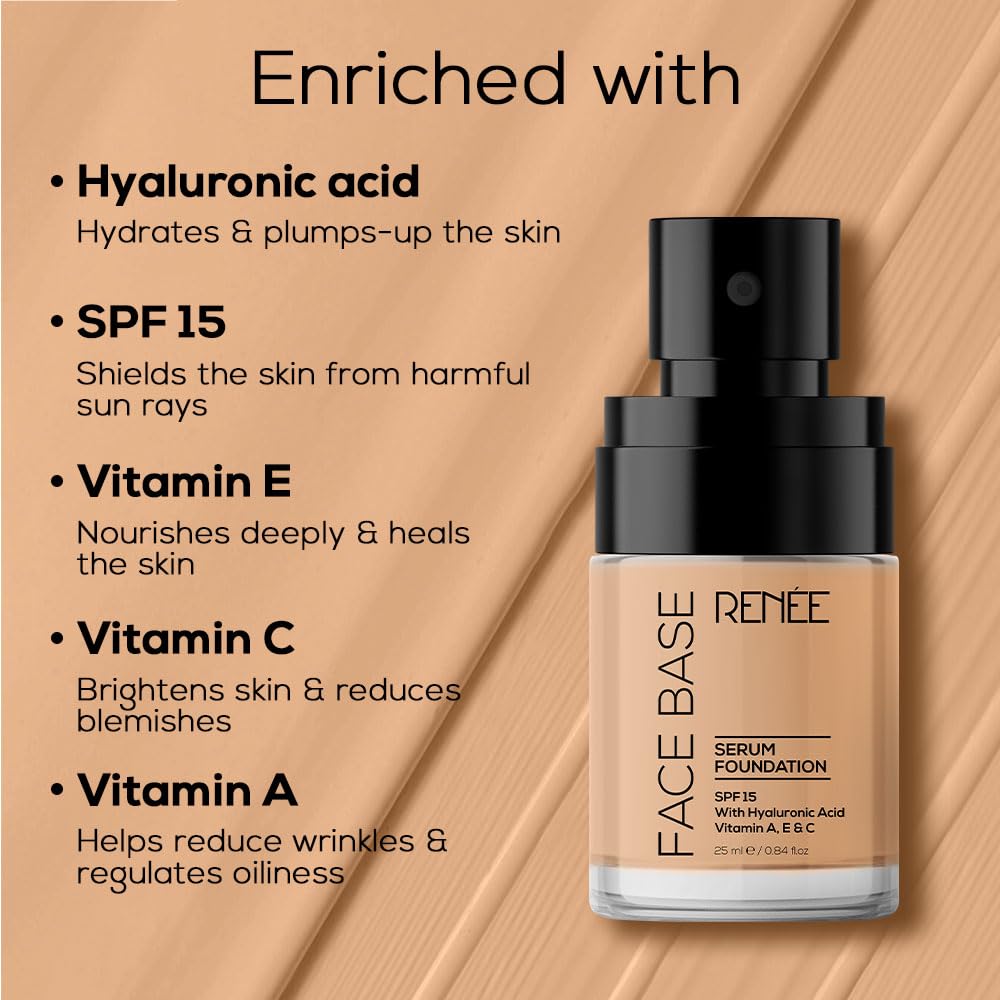 RENEE FACE BASE SERUM FOUNDATION RETRO
