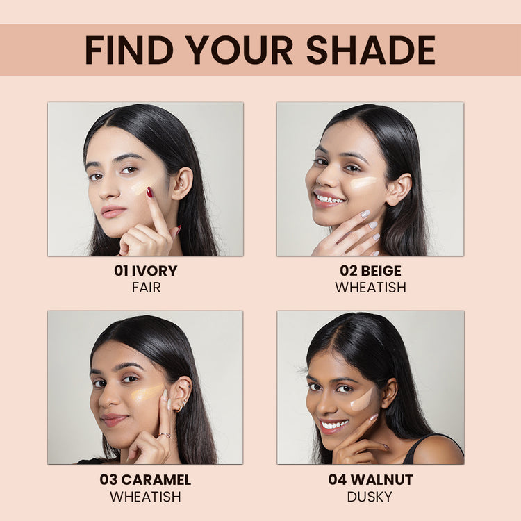 FLICKA TOMATO WITH SPF FOUNDATION 04 WALNUT 30ML