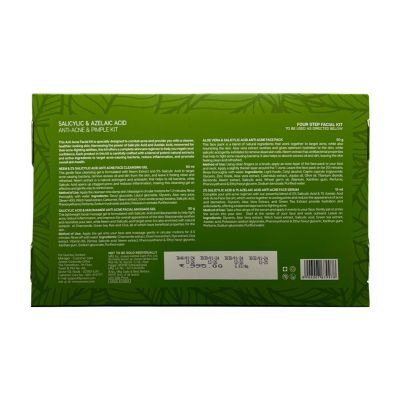 JOVEES SALICYLIC & AZELAIC ACID ANTI-ACNE & PIMPLE KIT 100G+65ML
