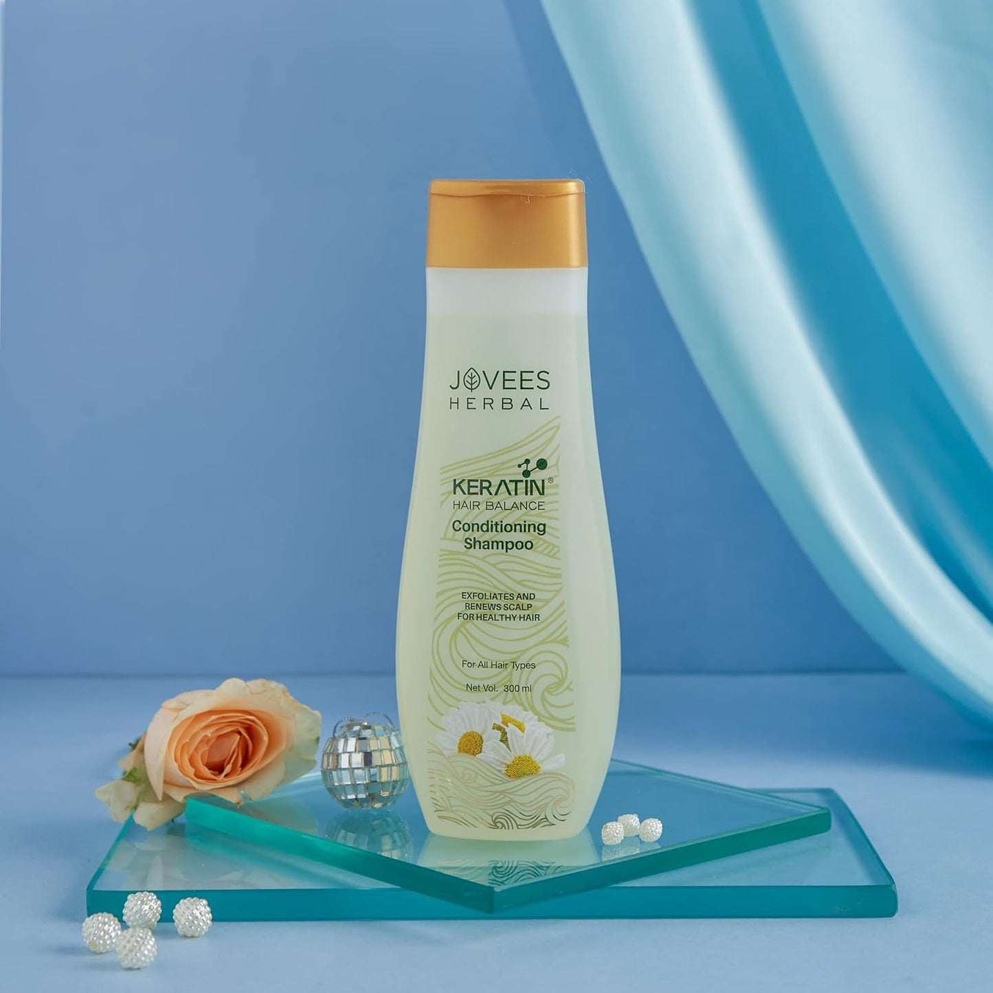 जोवीस केराटिन बैलेंस कंडीशनिंग शैम्पू 300ML