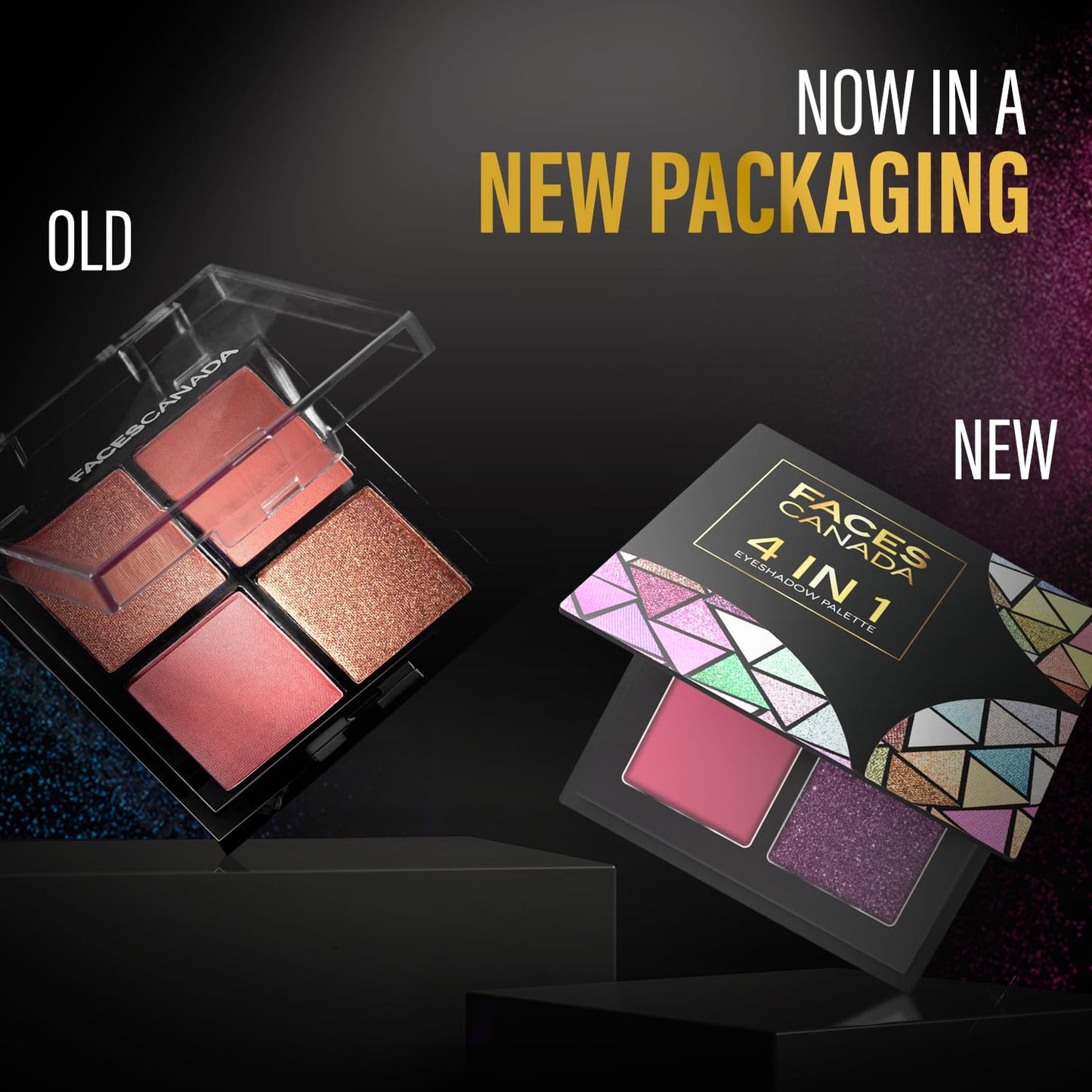 FACES 4 IN 1 EYESHADOW PALETTE 07 SMOKEY GAME 4.8G