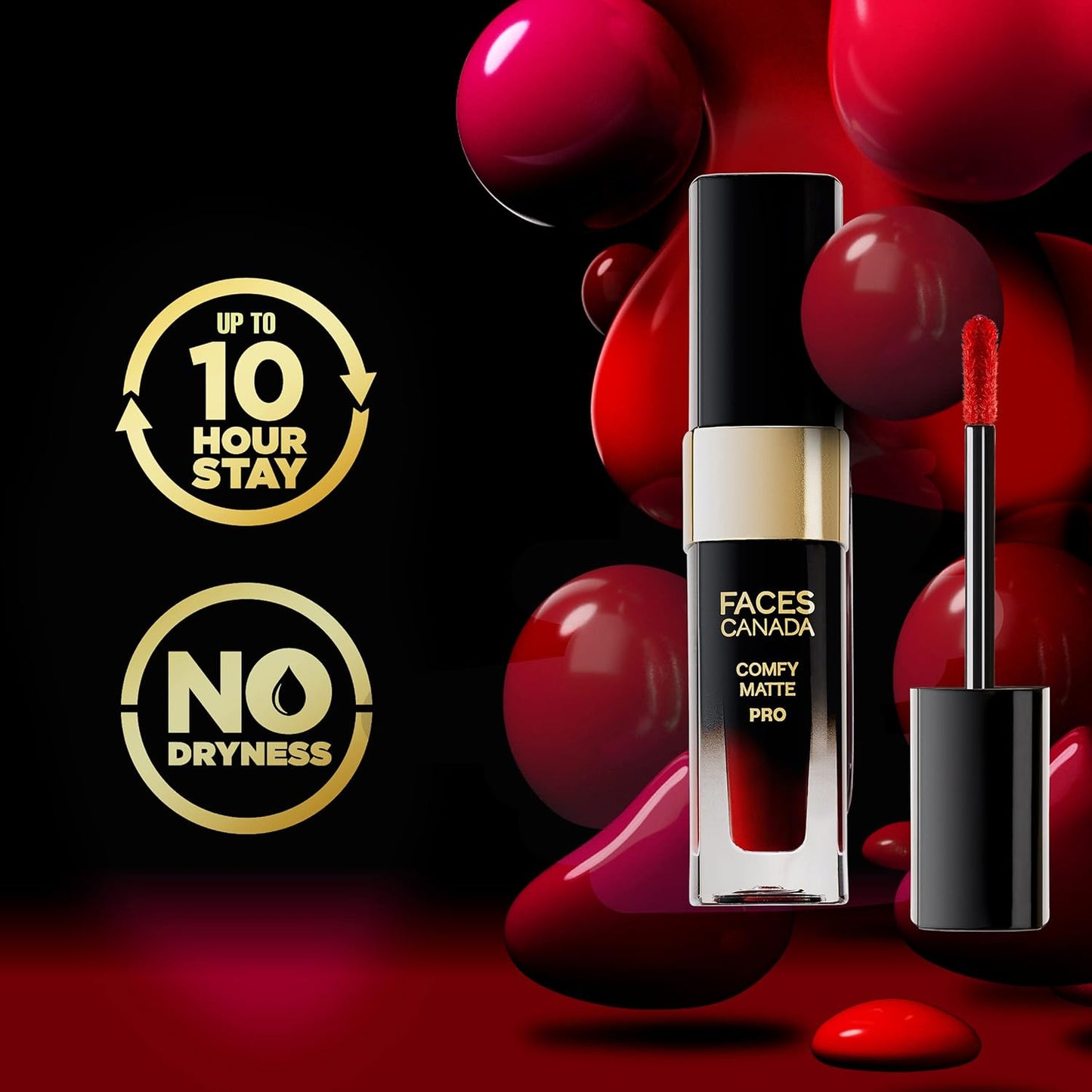 FACES COMFY MATTE PRO LIP COLOR 10 UMBER FIX (CC5274) 5.5ML