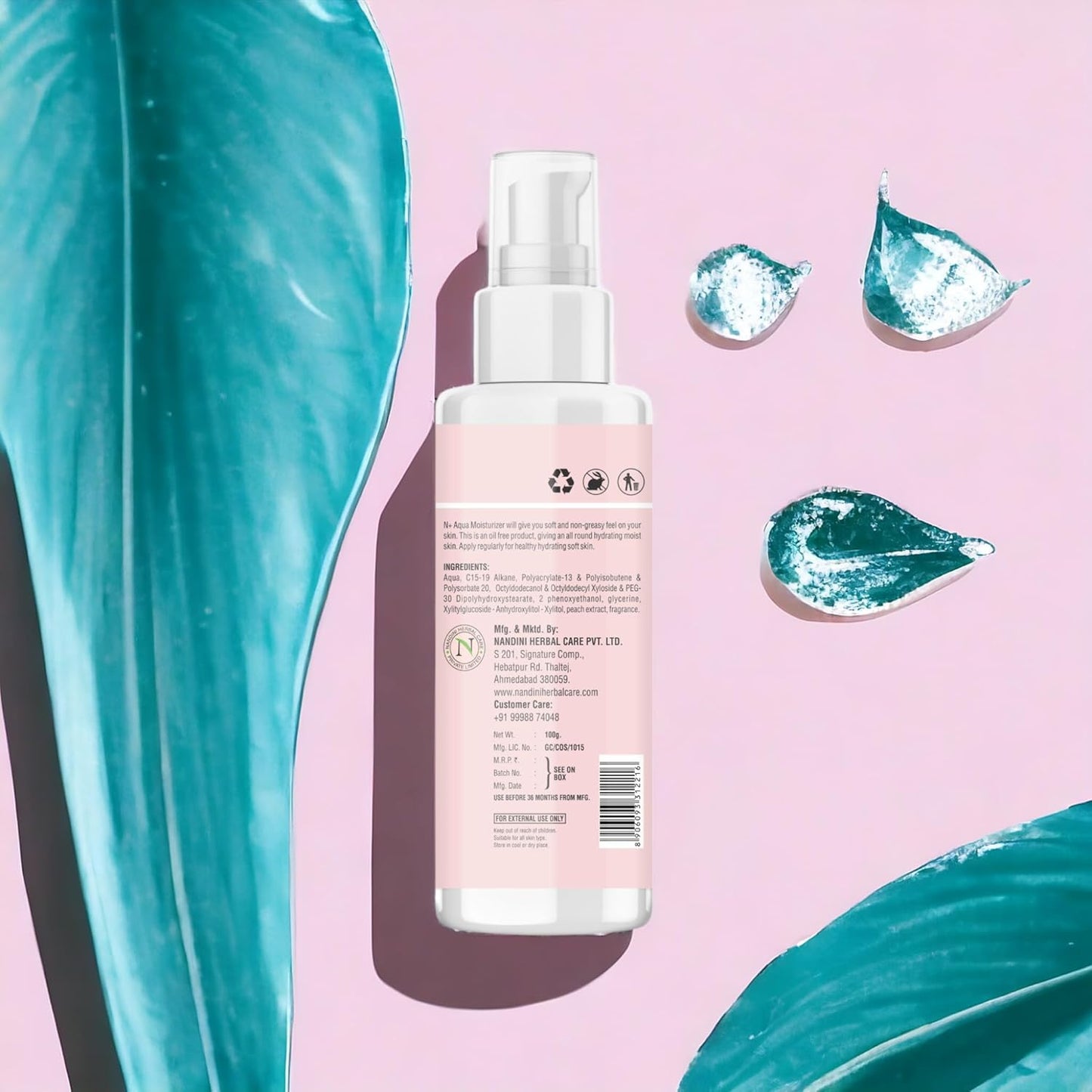 NANDINI N PLUS AQUA MOISTURIZER 100ML