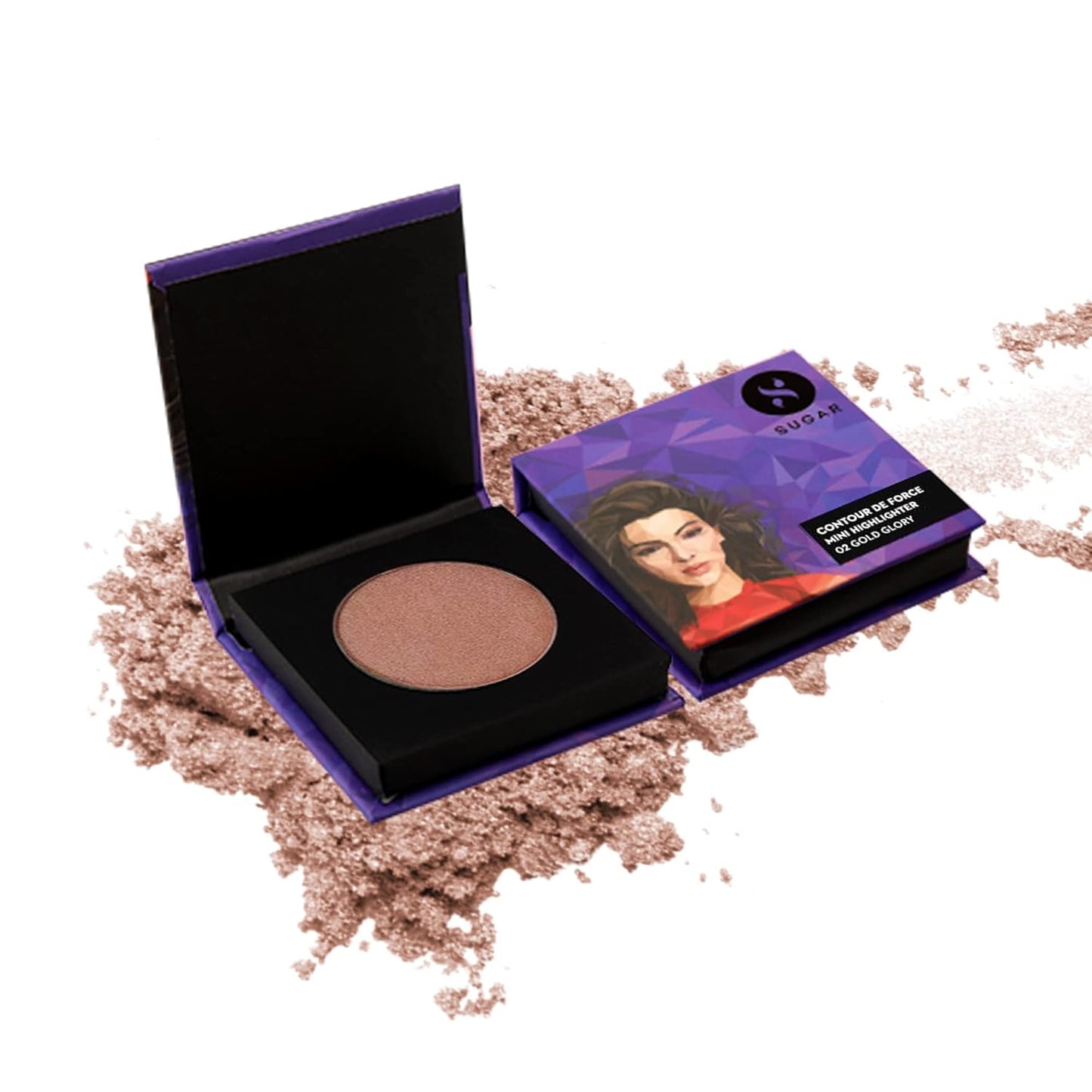 SUGAR CONTOUR DE FORCE MINI HIGHLIGHTER 02 GOLD GLORY