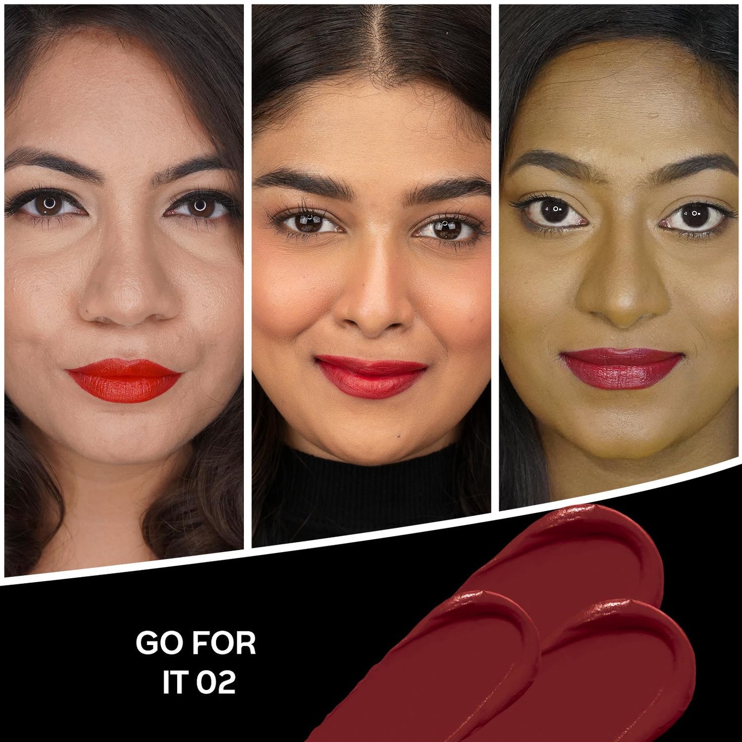 FACES COMFY MATTE CREME LIPSTICK 02 GO FOR IT 4.2G