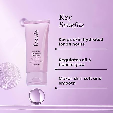 FOXTALE PURE BLISS NOURISHING MOISTURIZER 50ML