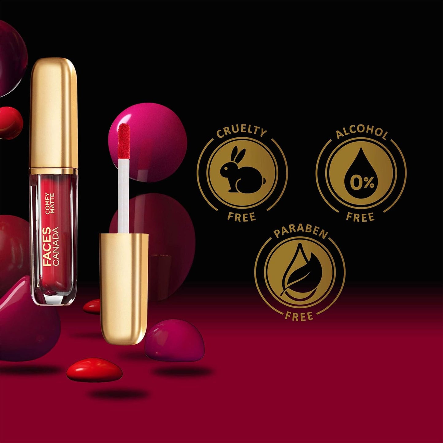 FACES COMFY MATTE LIPCOLOR 24 LOST IN MEMORY 3ML
