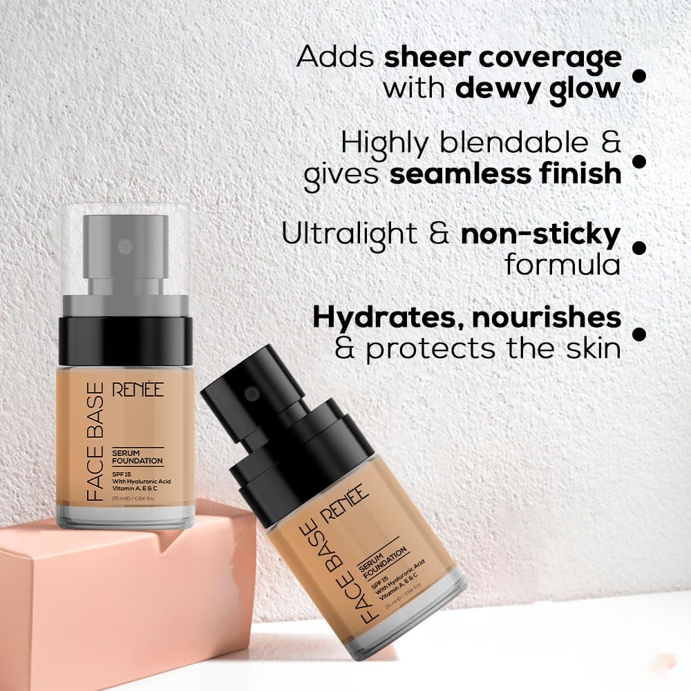 RENEE FACE BASE SERUM FOUNDATION ICONIC
