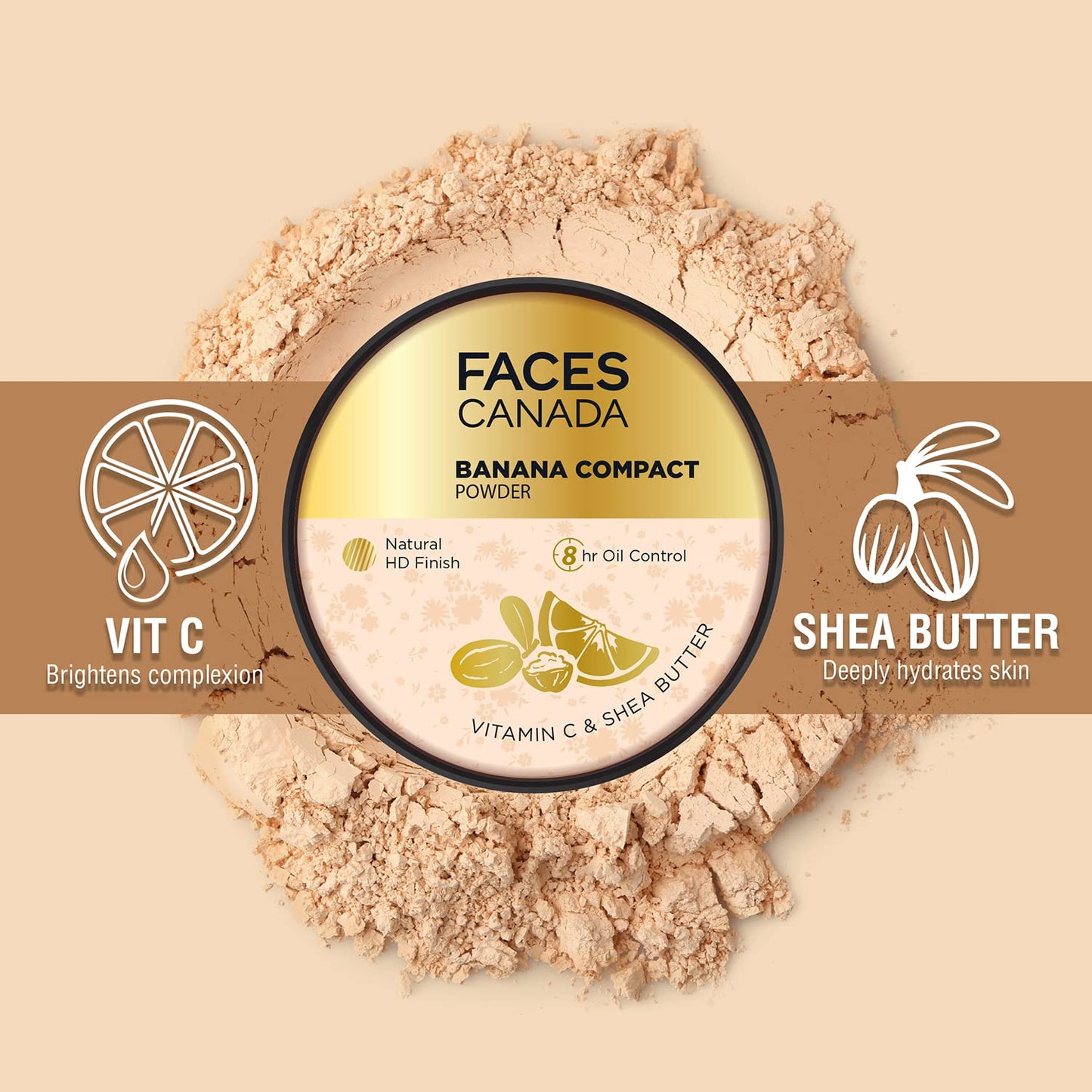 FACES BANANA COMPACT POWER 9G (CC5280) 9G